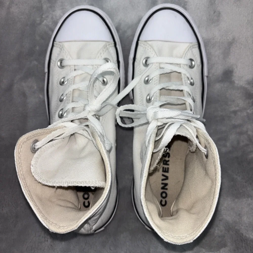 Converse Chuck Taylor All Star Platform High White Womens - Size 6.5
